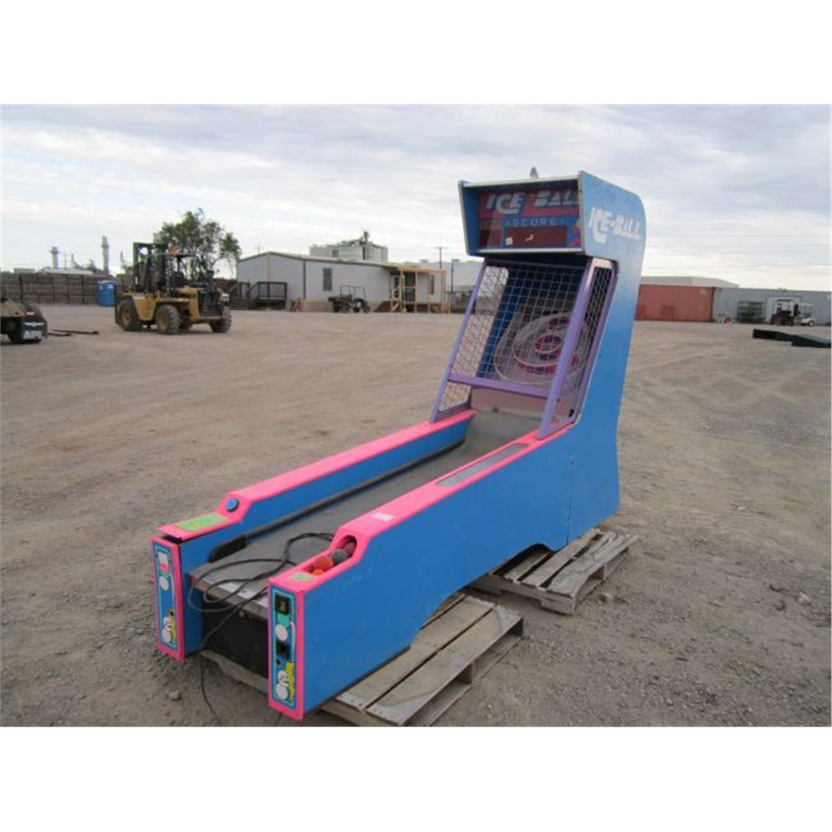 Coin Operated Ice Ball Skee Ball Machine