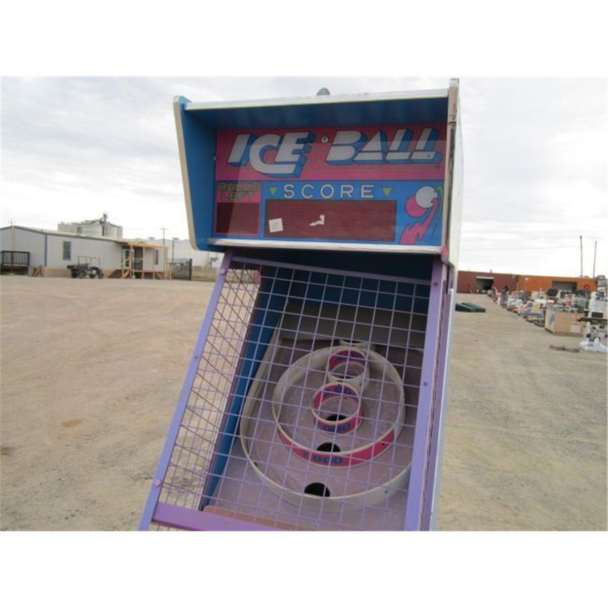 Coin Operated Ice Ball Skee Ball Machine