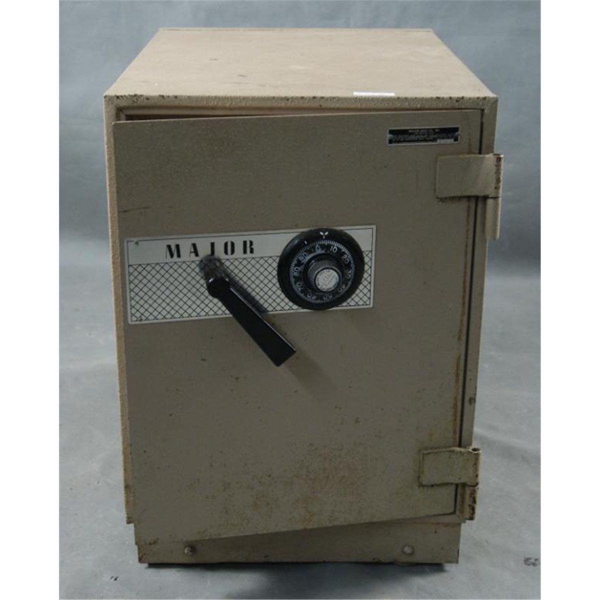 "Major' Safe Company Safe with combination