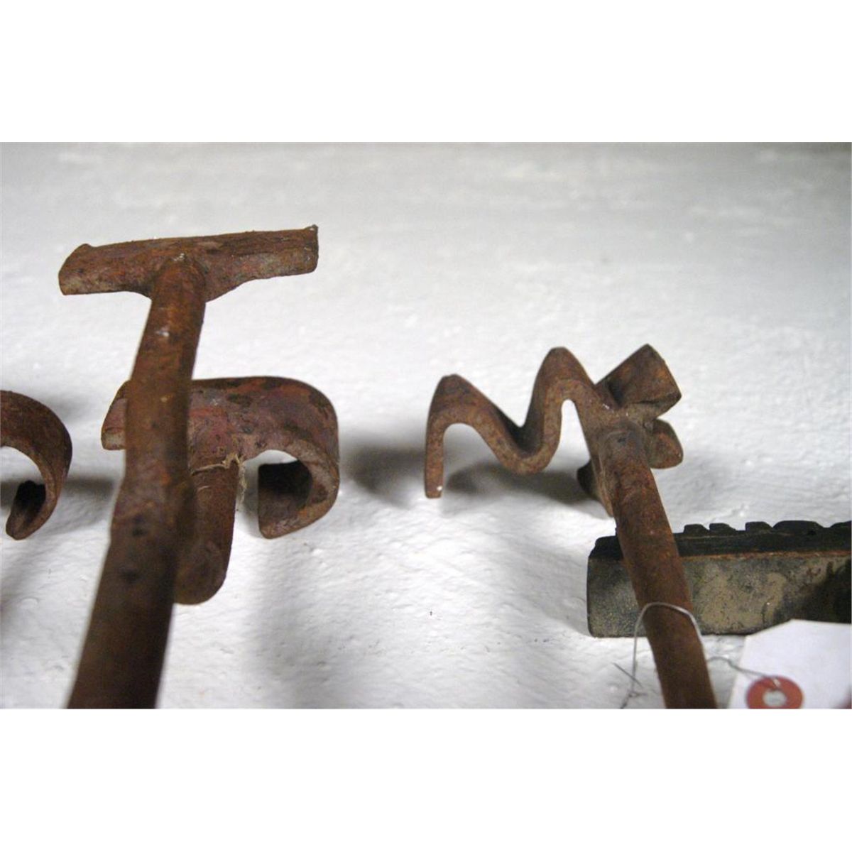 Collection of Antique California branding irons