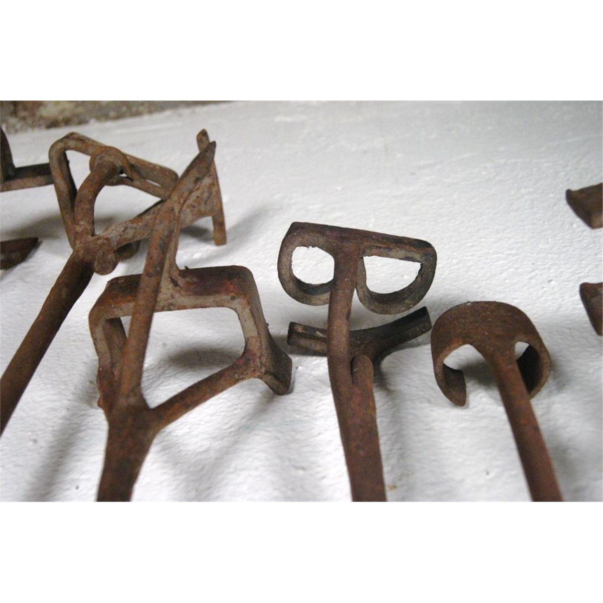 Collection of Antique California branding irons