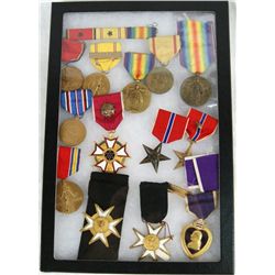Collection of US medals - Purple heart etc...