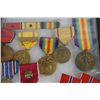 Image 6 : Collection of US medals - Purple heart etc...