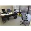 Image 2 : REMAINING CONTENTS OF OFFICES INC. DESKS, CHAIRS,