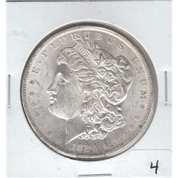 1884 O $1 MORGAN SILVER DOLLAR UNCIRCULATED
