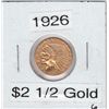 Image 1 : $2.5 GOLD 1926 STUNNING INDIAN QUARTER EAGLE
