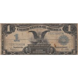 $1 BLACK EAGLE SILVER CERTIFICATE 1899 DATE RIGHT VARIETY