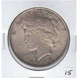 1923 $1 PEACE DOLLAR