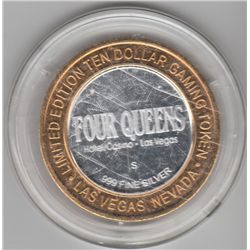 FOUR QUEENS SILVER CASINO ROUND