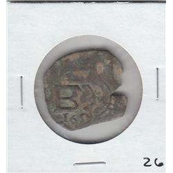 PIRATE COB 1600s VERY NEAT COIN LARGE NICELY DETAILED