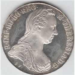 MARIA THERESA THAYLER 1780 HUGE SILVER SHARP DETAILS