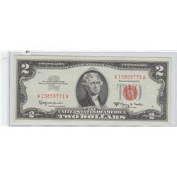 $2 RED SEAL 1963 GEM UNCIRCULATED