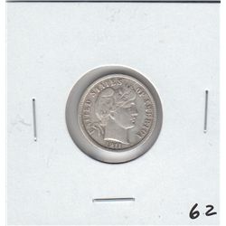 1911 BARBER DIME