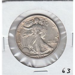 1943 SHARP WALKING LIBERTY HALF