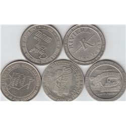 LOT O F$1 CASINO GAMING CHIPS