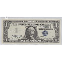 STAR $1 1957 SILVER CERTIFICATE UNCIRCULATED