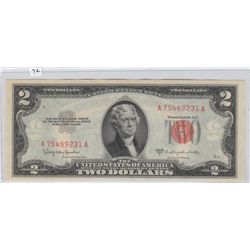 $2 1953 C RED SEAL UNCIRCULATED