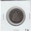 Image 1 : 1857 SEATED QUARTER