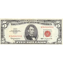 $5 RED SEAL 1963
