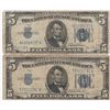 Image 1 : LOT OF $5 SILVER CERTIFICATES