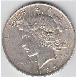 1922 PEACE DOLLAR