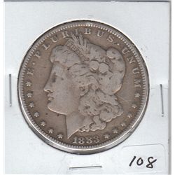 1883 CC CARSON CITY $1 MORGAN