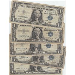 LOT OF SILVER CERTIFICATES