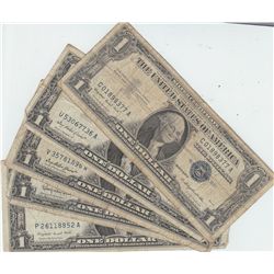 GROUP OF SILVER CERTIFICATES