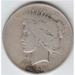 1922 PEACE DOLLAR