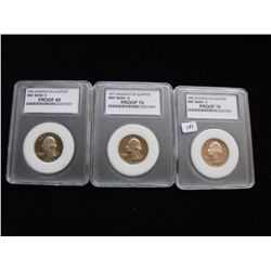 SLABBED PROOF QUARTERS