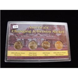 CHANGING VARIETY JEFFERSON NICKEL SET