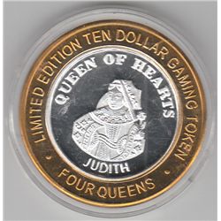 $10 SILVER CASINO 4 QUEENS