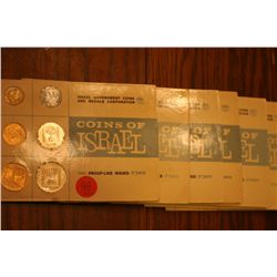 Lot Of 9 "Coins Of Israel"