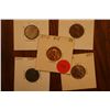 Image 1 : Lot Of 5 Error Pennies (Cherry Pickers Guide)