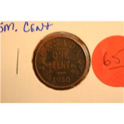 1920 Canada Small Cent