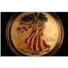 Image 1 : 2000 Enameled Silver Eagle