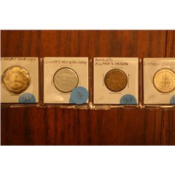 Lot Of 4 Misc. Tokens