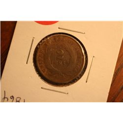 1864  Two Cent Piece