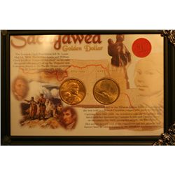 Sacagawea Golden Dollars   4x6 Frame