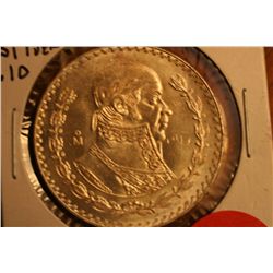 Un Peso 1957    (MS-62)