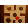 Image 1 : Lot Of 5 error Pennies (Cherry Pickers Guide)
