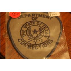 Dept. Of Corrections Shoulder Patch