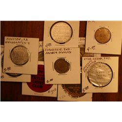 Lot Of 10 Misc. Tokens