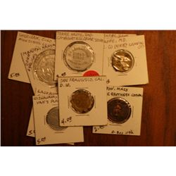 Lot Of 10 Misc. Tokens