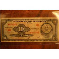 Banco De Mexico (10 Peso)