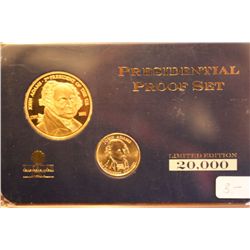 Presidential Proof Set  "John Adams"