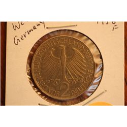 1958-F W. Germany 2 Marks