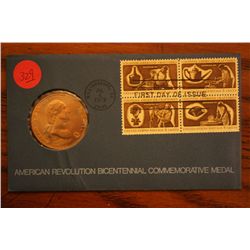 American Revolution Bicentennial Medal First Day issue