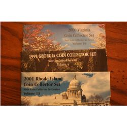 Lot Of 3 State Quarters  Vol.  4,10,13