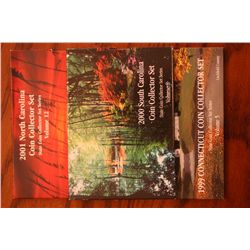 Lot Of 3 State Quarters  Vol.  4,8,11